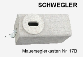 Mauerseglernistk&auml;sten von SCHWEGLER